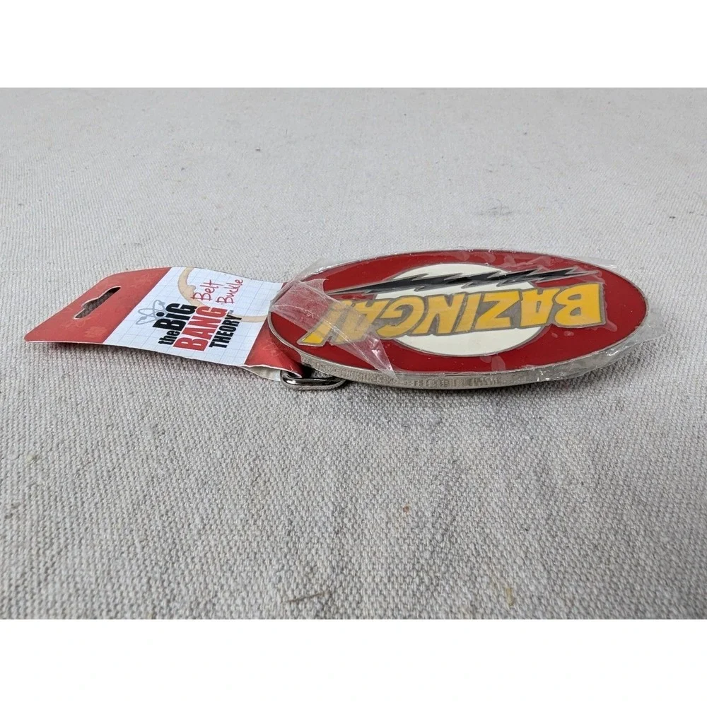 Bazinga! The Big Bang Theory Ripple Junction Belt Buckle 2012 New In Packaging